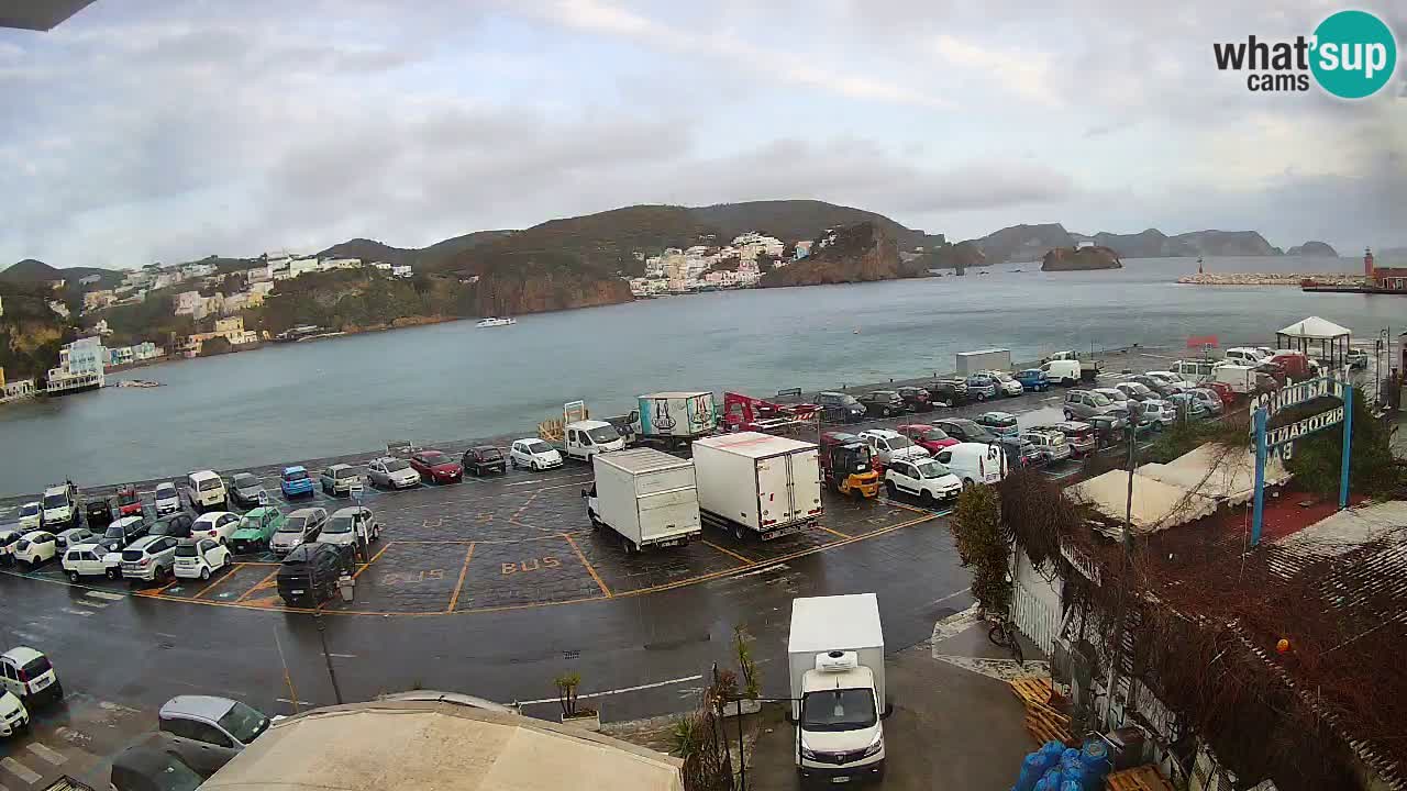 Webcam du port de Ponza – Île de Ponza