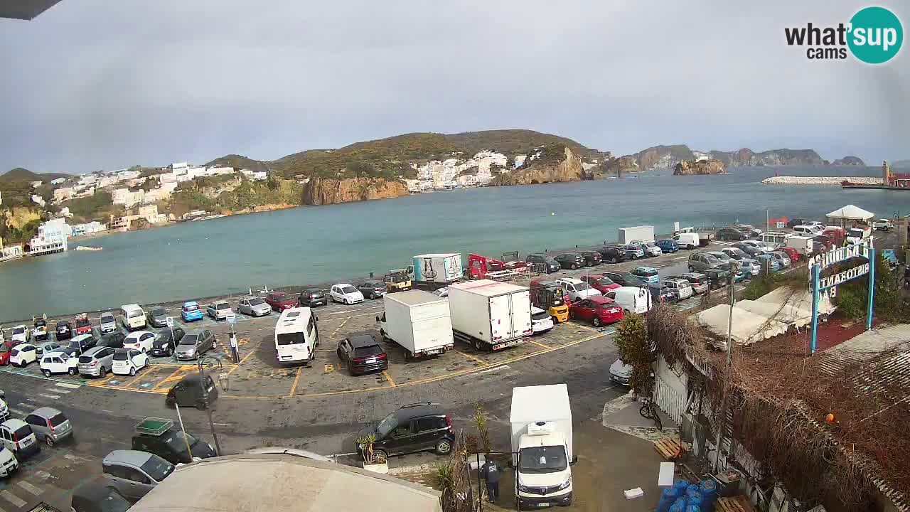 Webcam du port de Ponza – Île de Ponza