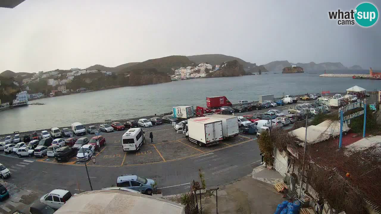 Webcam du port de Ponza – Île de Ponza