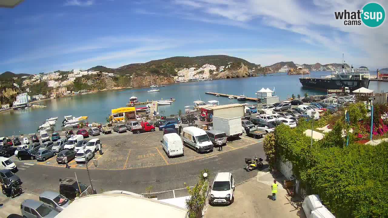 Webcam del puerto de Ponza – Isla de Ponza