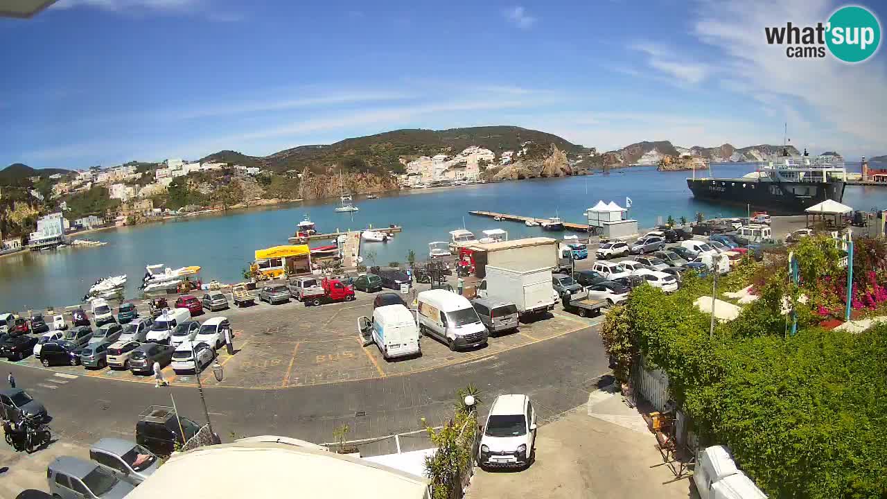 Webcam du port de Ponza – Île de Ponza