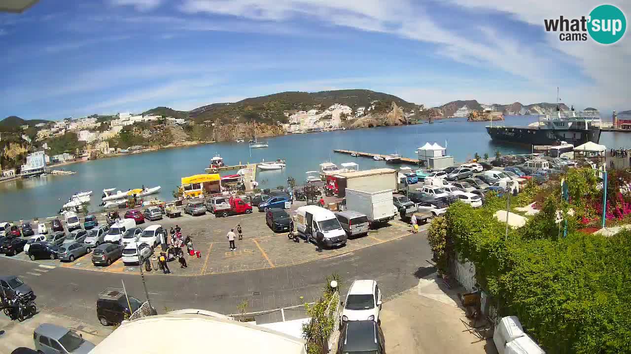 Ponza port webcam – Island of Ponza