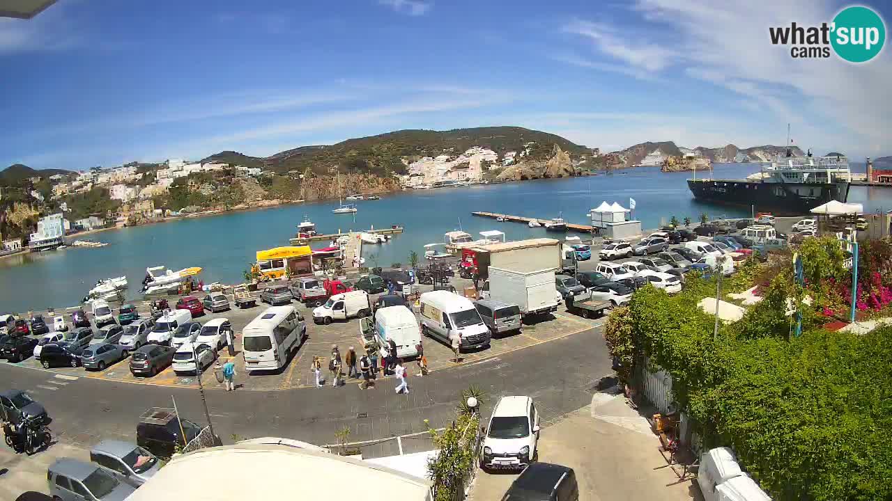 Ponza port webcam – Island of Ponza