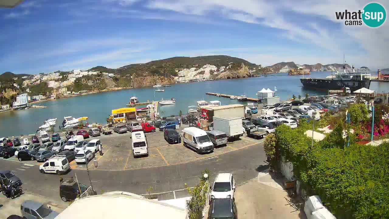Ponza port webcam – Island of Ponza