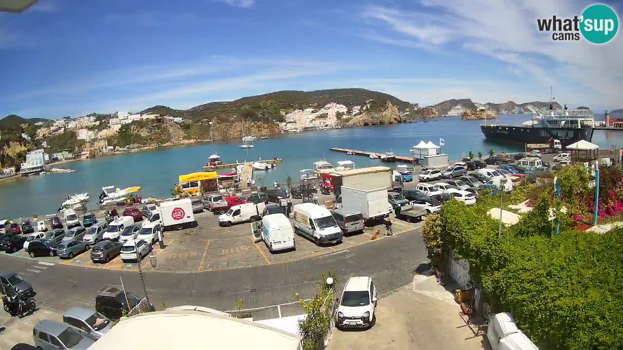 Ponza port webcam – Island of Ponza