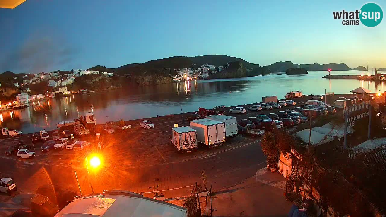 Webcam du port de Ponza – Île de Ponza