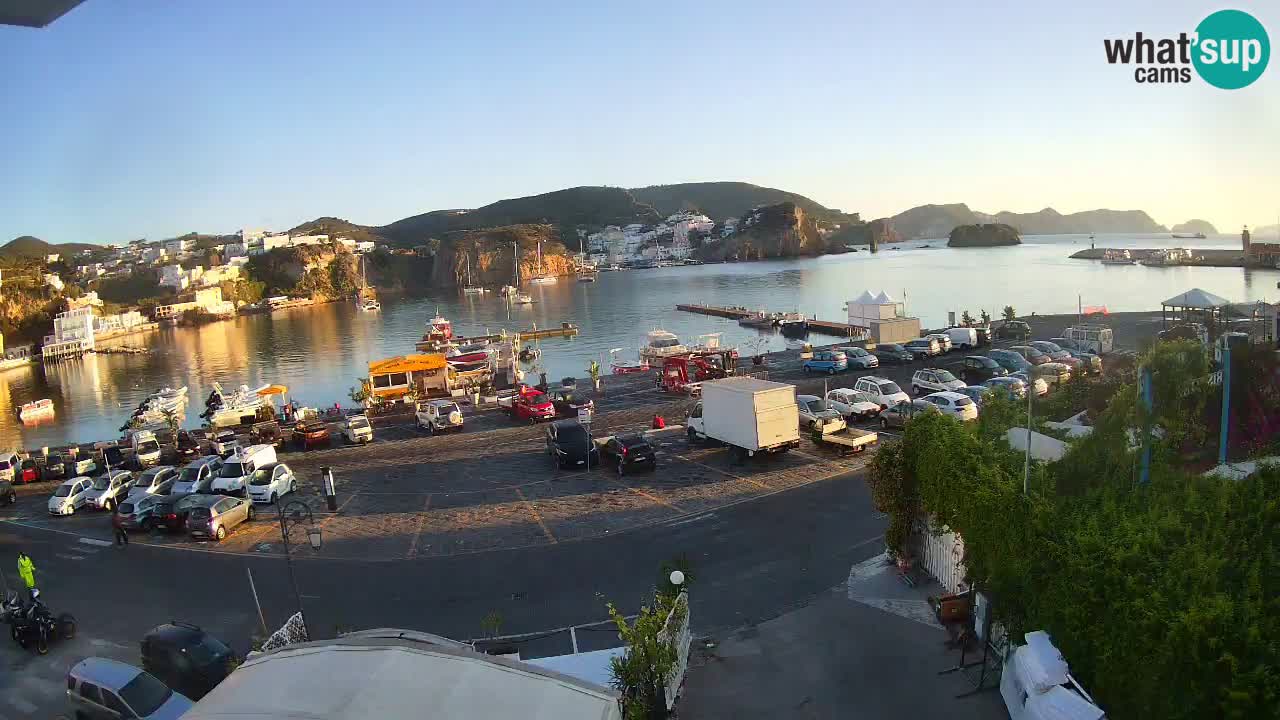 Ponza port webcam – Island of Ponza