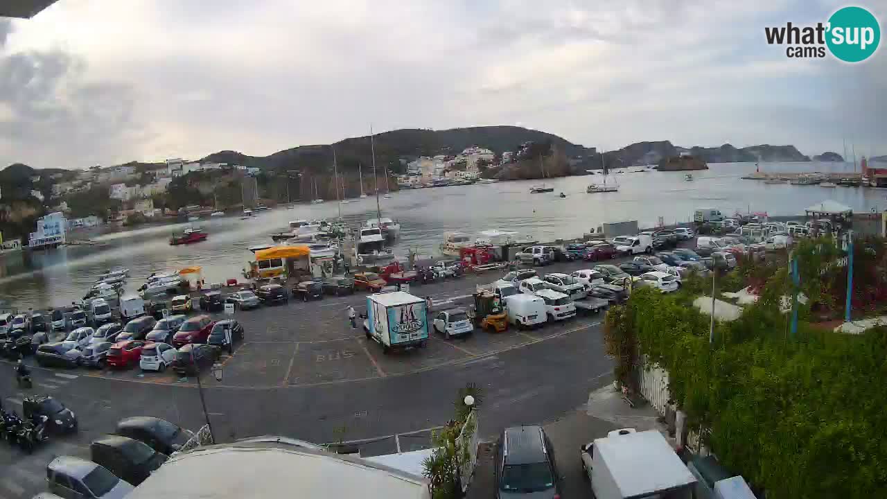 Webcam du port de Ponza – Île de Ponza