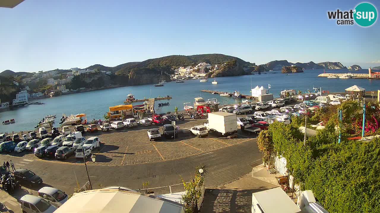 Webcam du port de Ponza – Île de Ponza