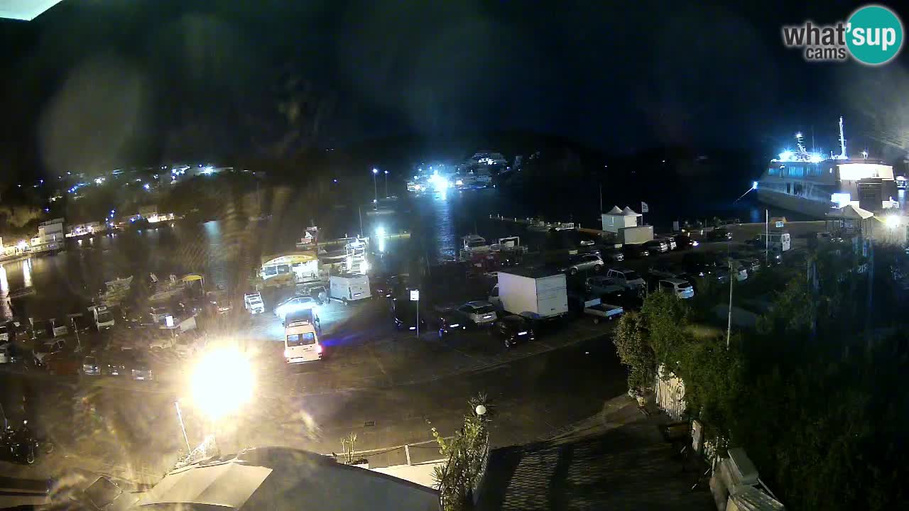 Insel Ponza Hafen webcam – Italien
