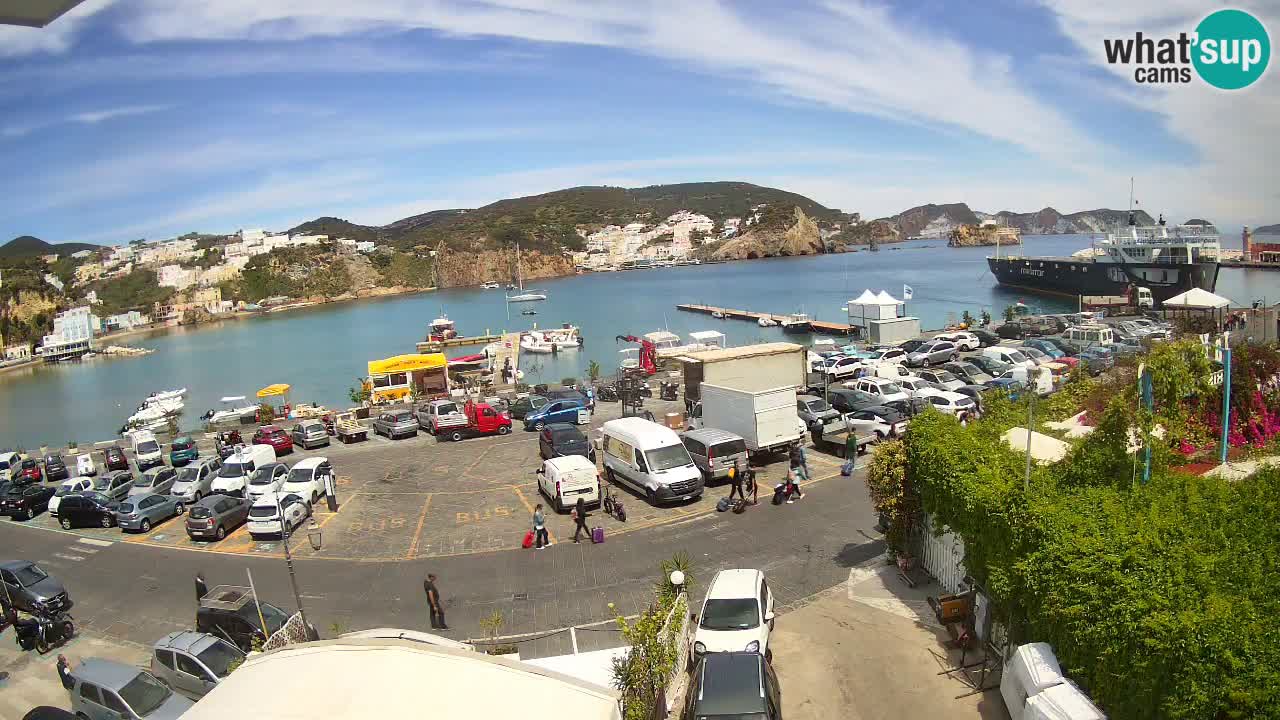 Web kamera luka Ponza – otok Ponza