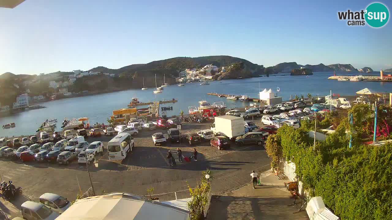 Web kamera luka Ponza – otok Ponza