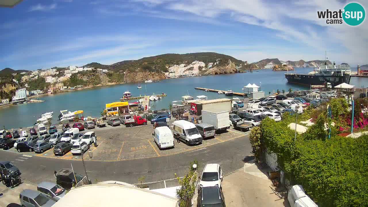 Web kamera luka Ponza – otok Ponza