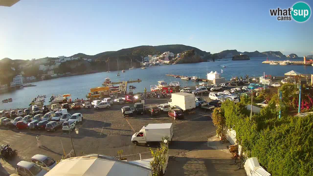 Ponza port webcam – Island of Ponza