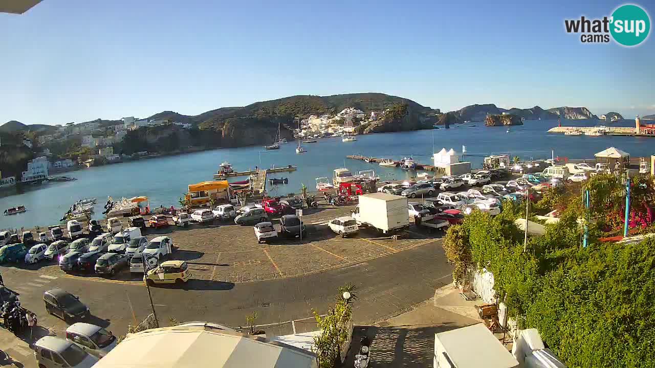 Ponza port webcam – Island of Ponza