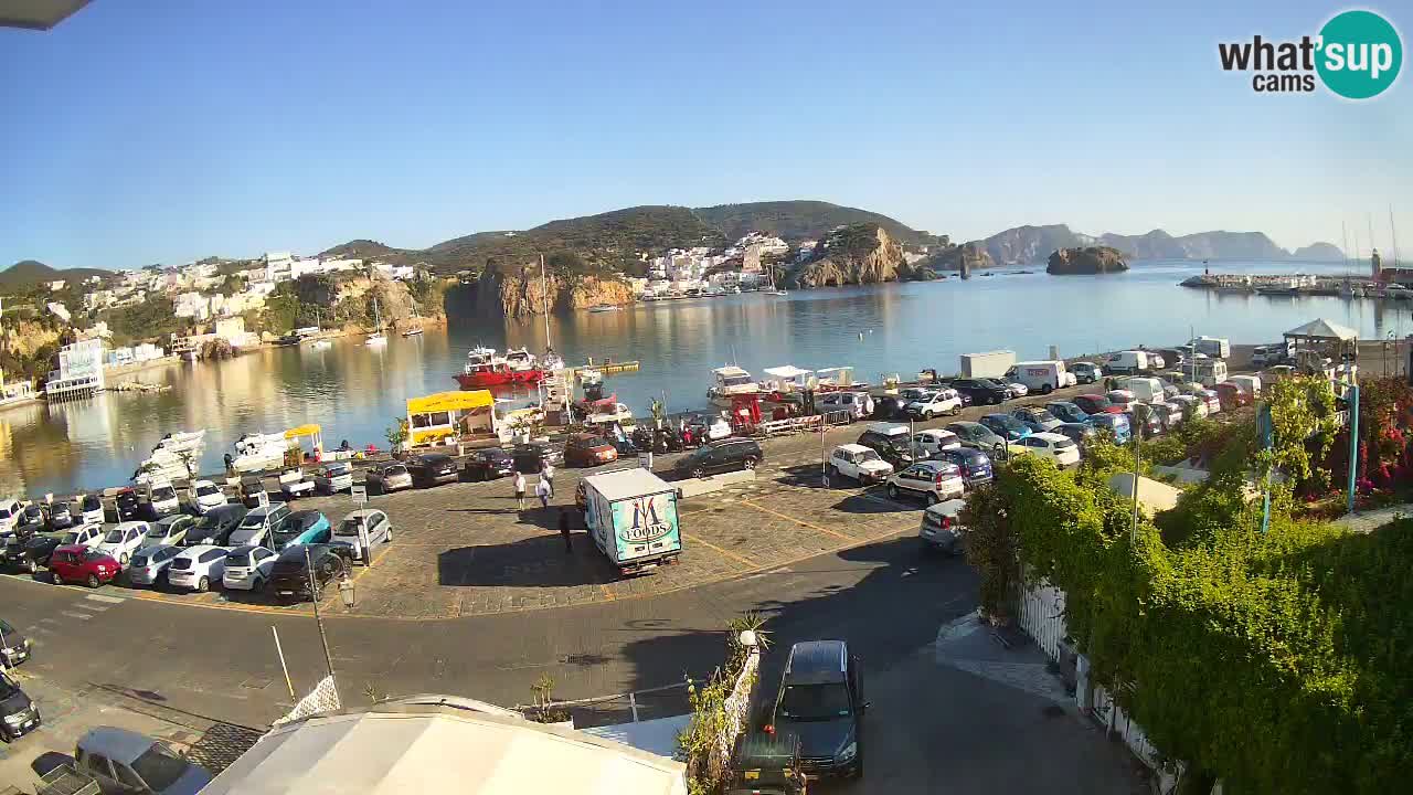 Ponza port webcam – Island of Ponza