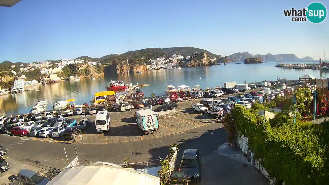 Ponza port webcam – Island of Ponza