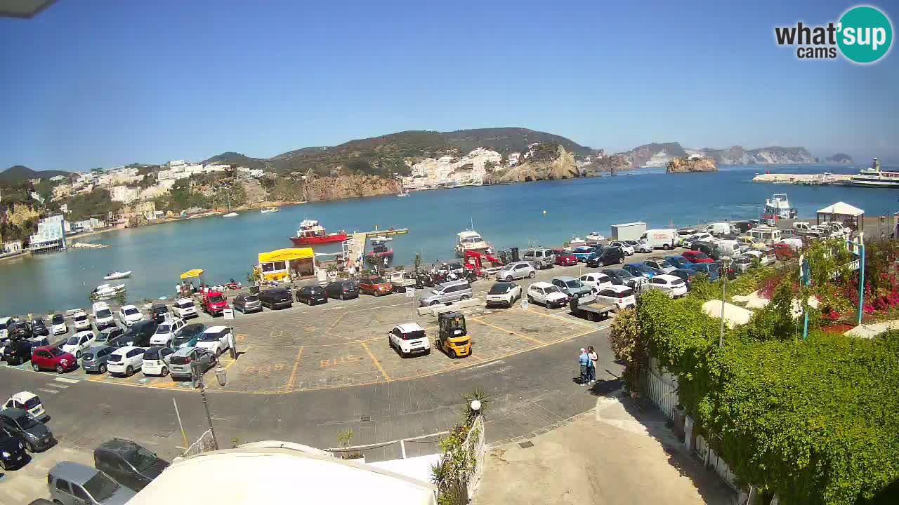 Ponza port webcam – Island of Ponza
