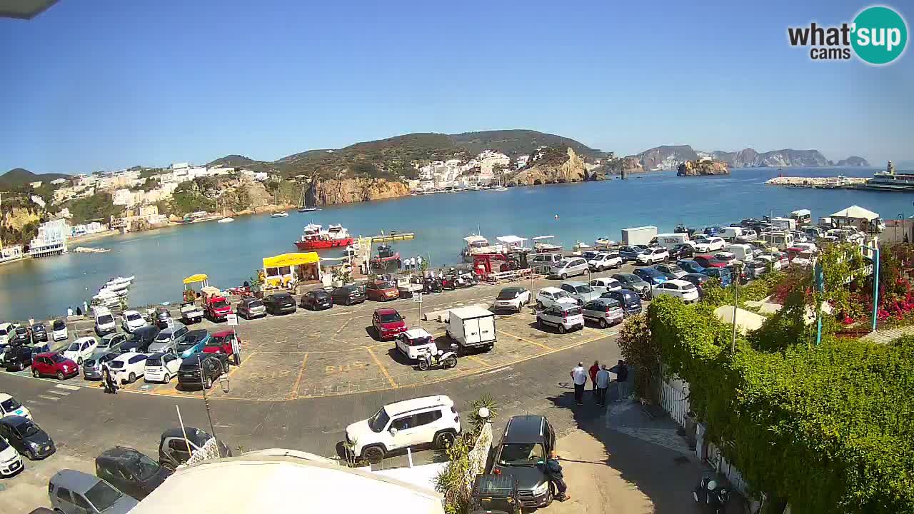 Ponza port webcam – Island of Ponza