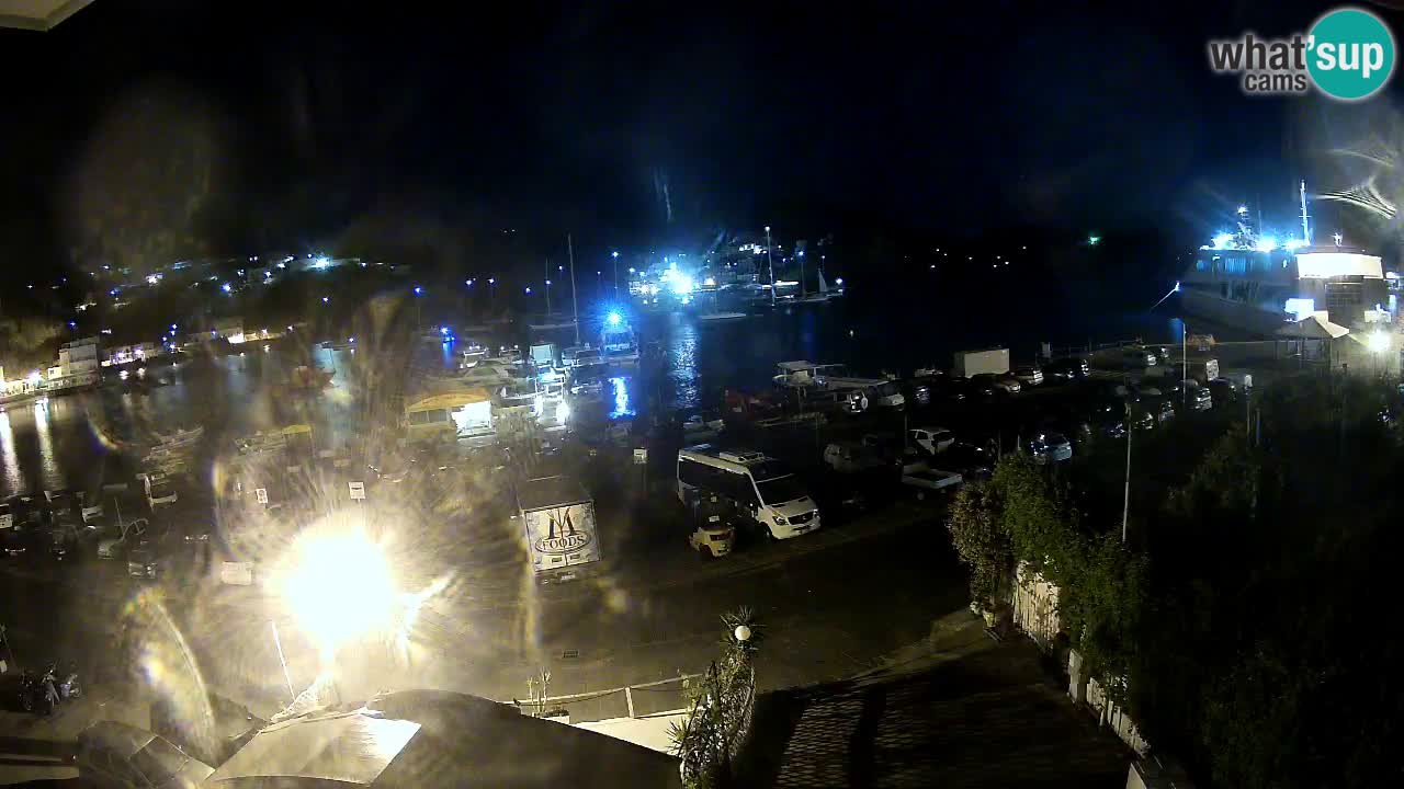 Insel Ponza Hafen webcam – Italien