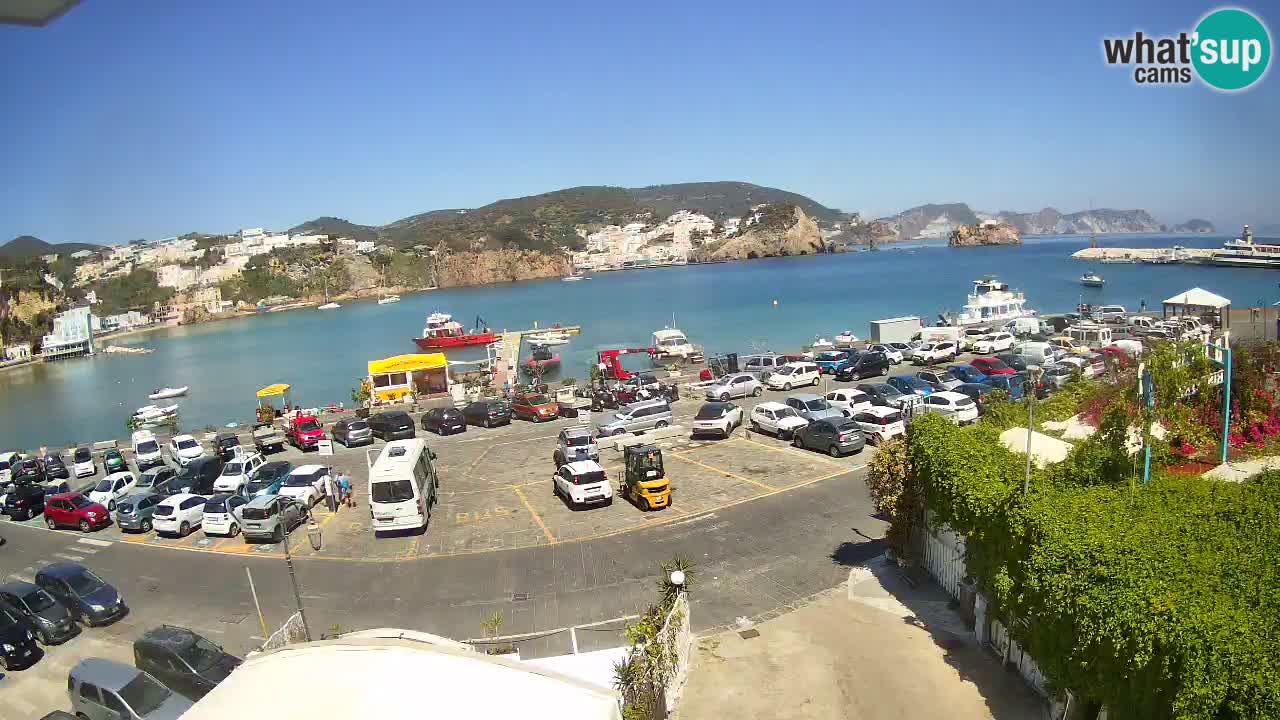 Ponza port webcam – Island of Ponza