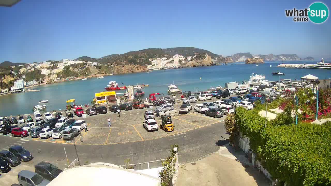 Webcam du port de Ponza – Île de Ponza