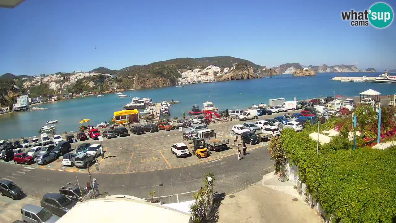 Webcam du port de Ponza – Île de Ponza