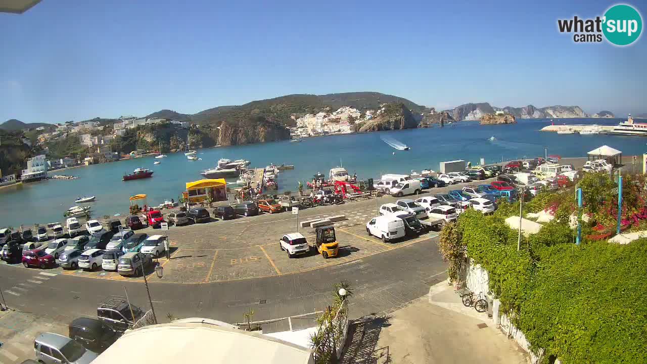 Ponza port webcam – Island of Ponza