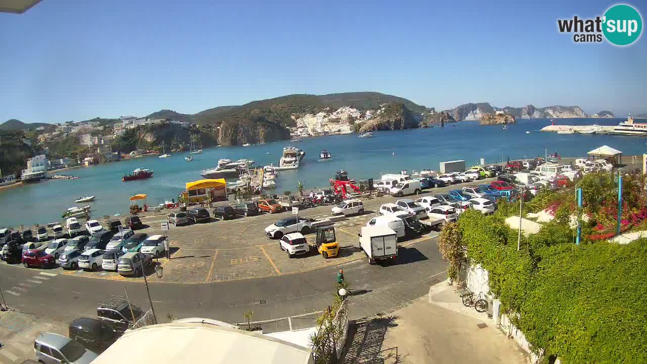 Ponza port webcam – Island of Ponza