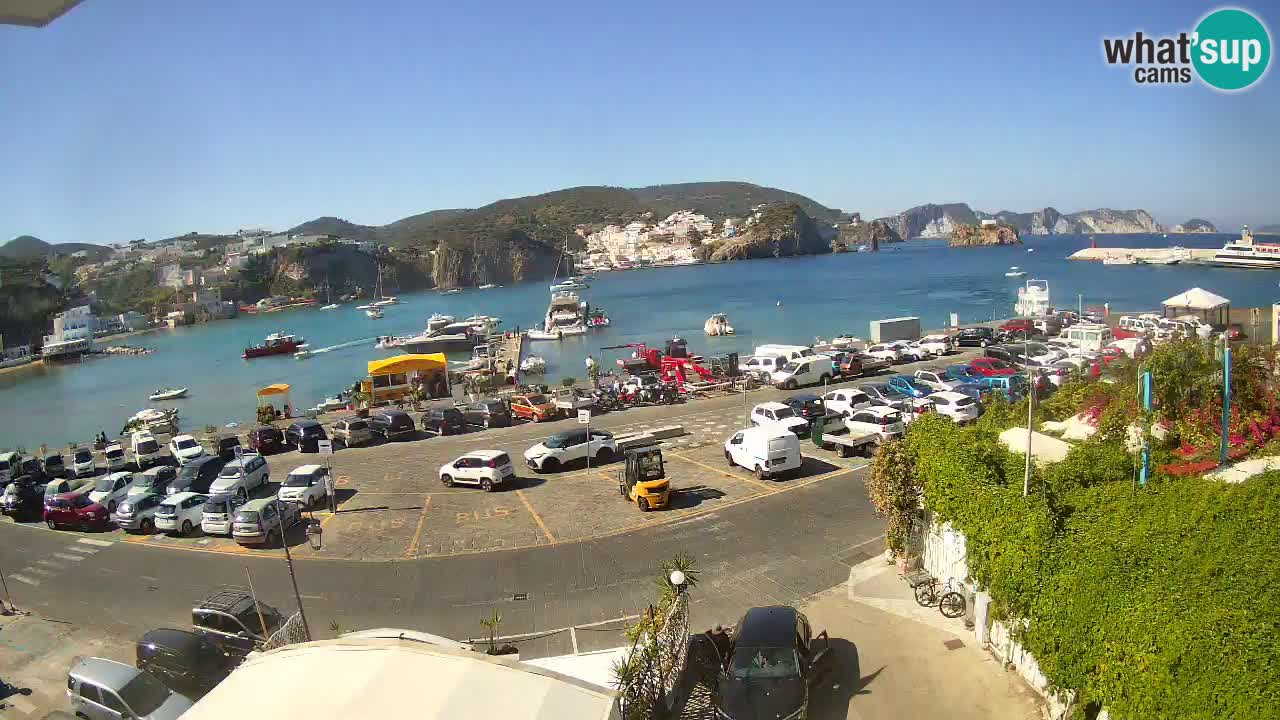 Webcam du port de Ponza – Île de Ponza
