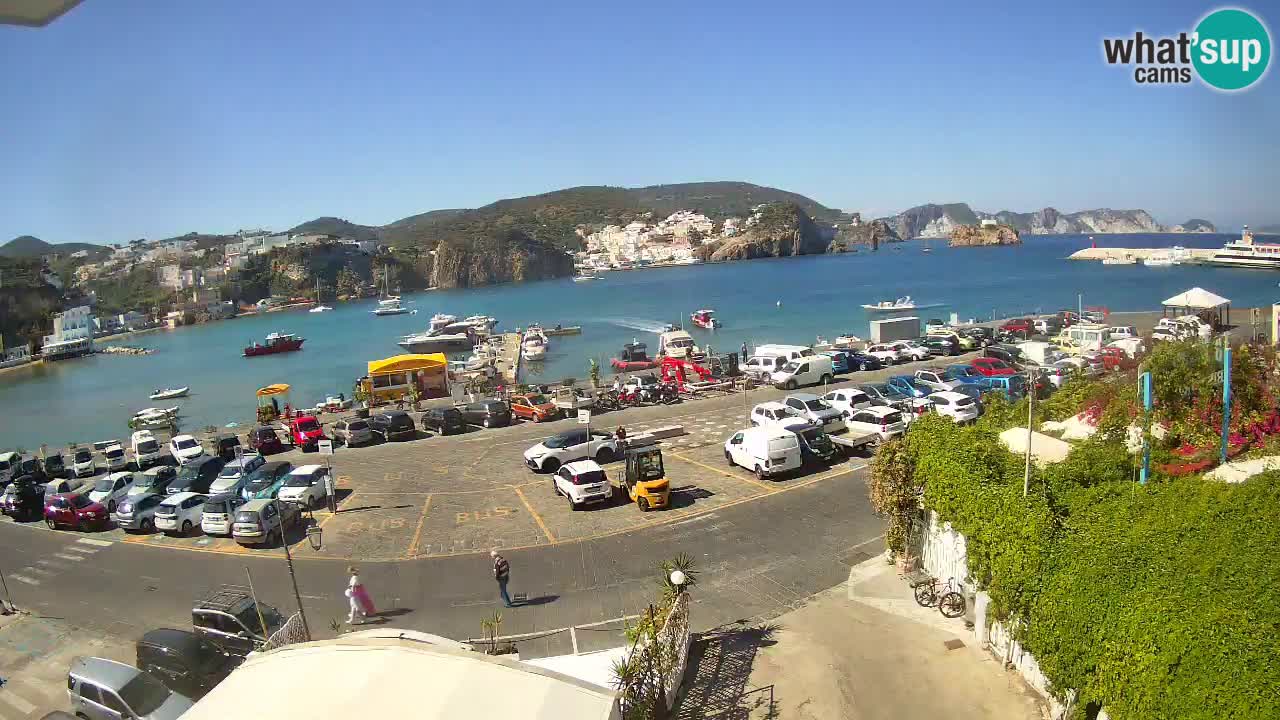 Ponza port webcam – Island of Ponza