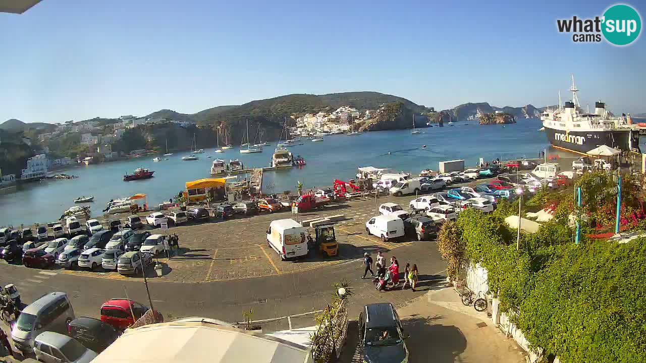 Web kamera luka Ponza – otok Ponza