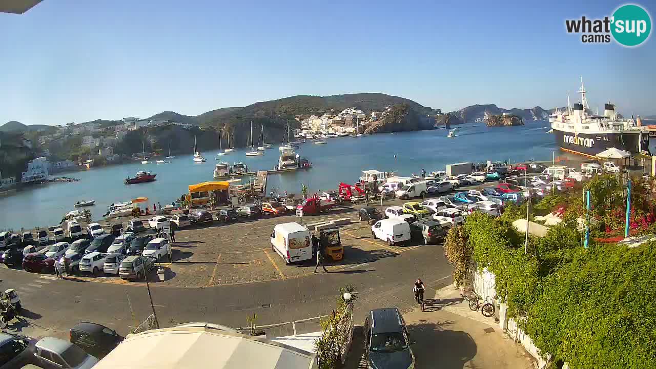 Ponza port webcam – Island of Ponza