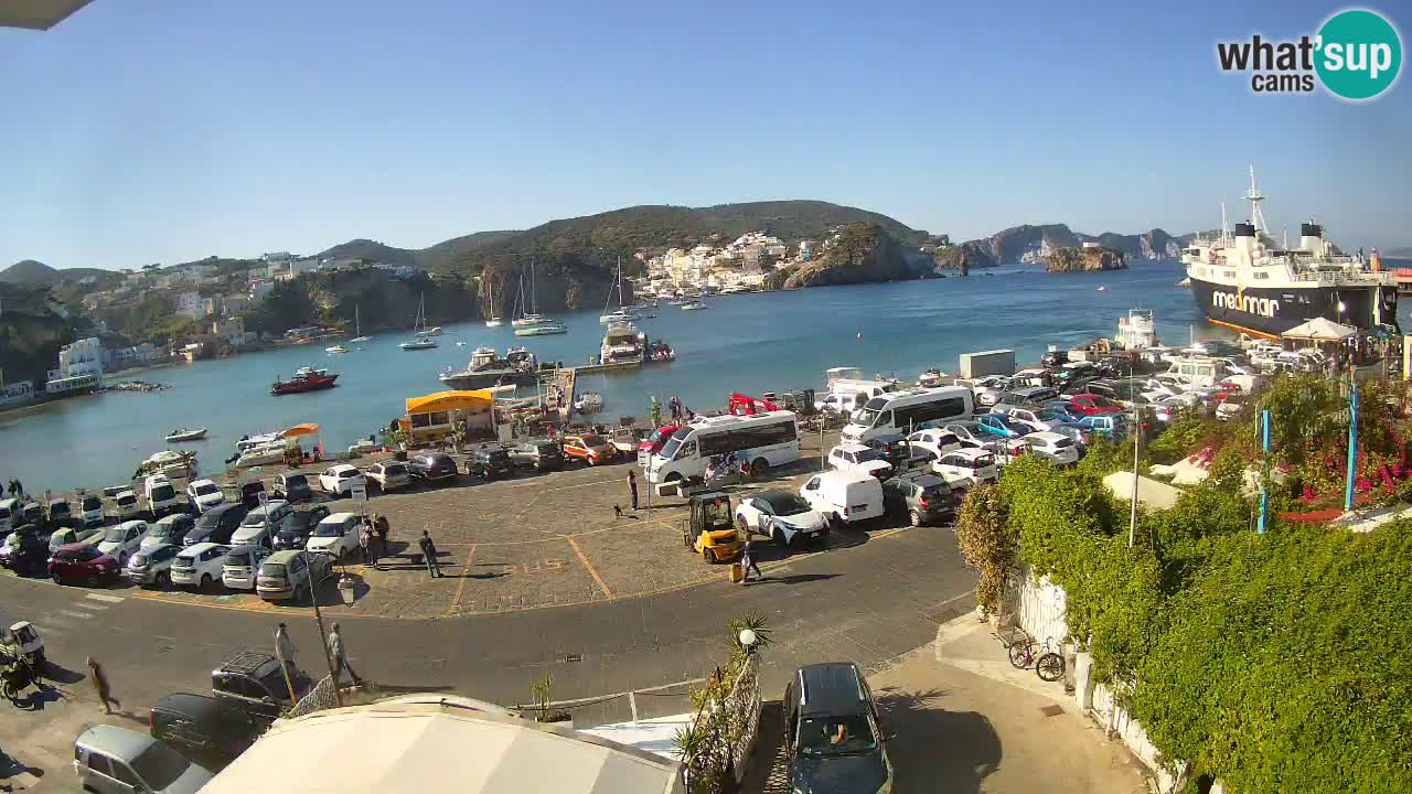 Ponza port webcam – Island of Ponza