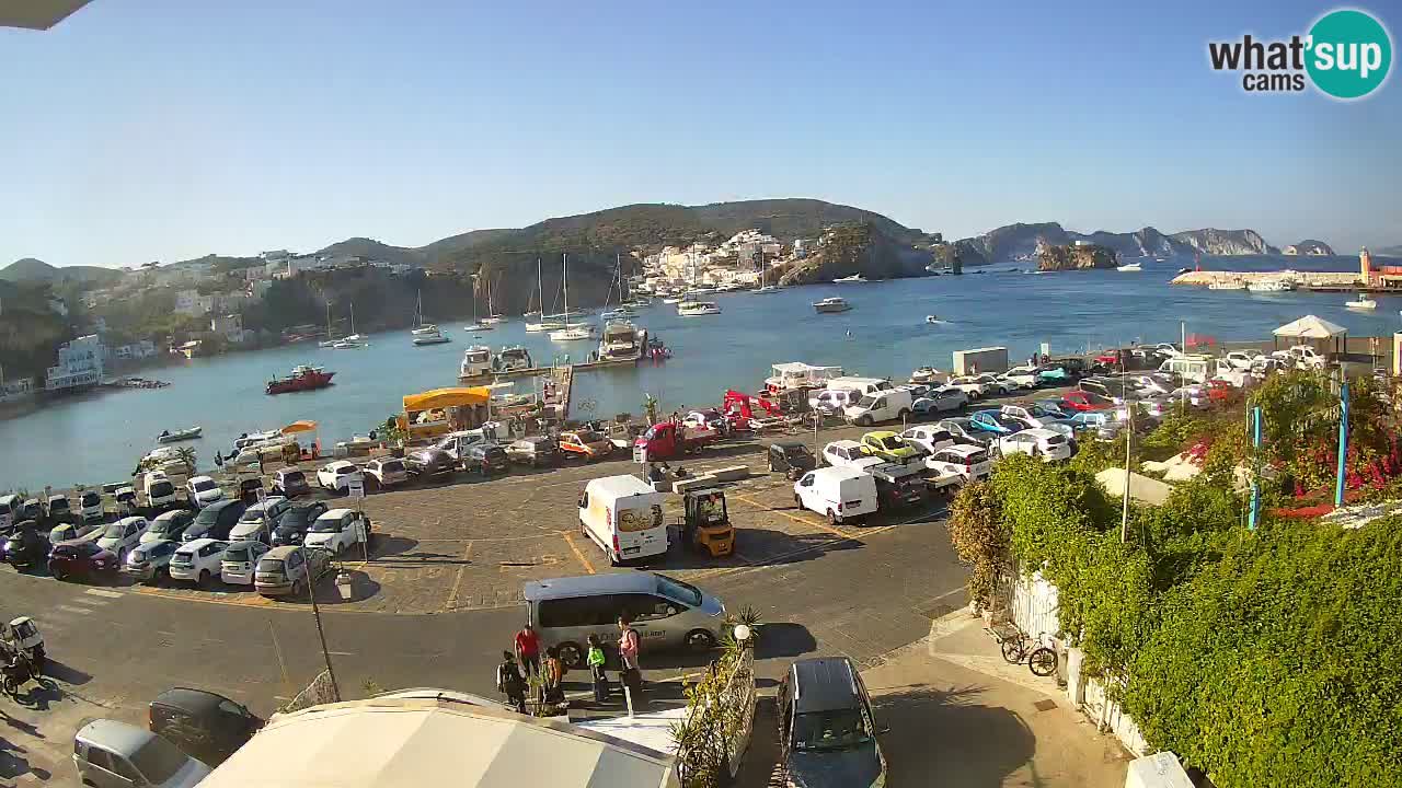Web kamera luka Ponza – otok Ponza