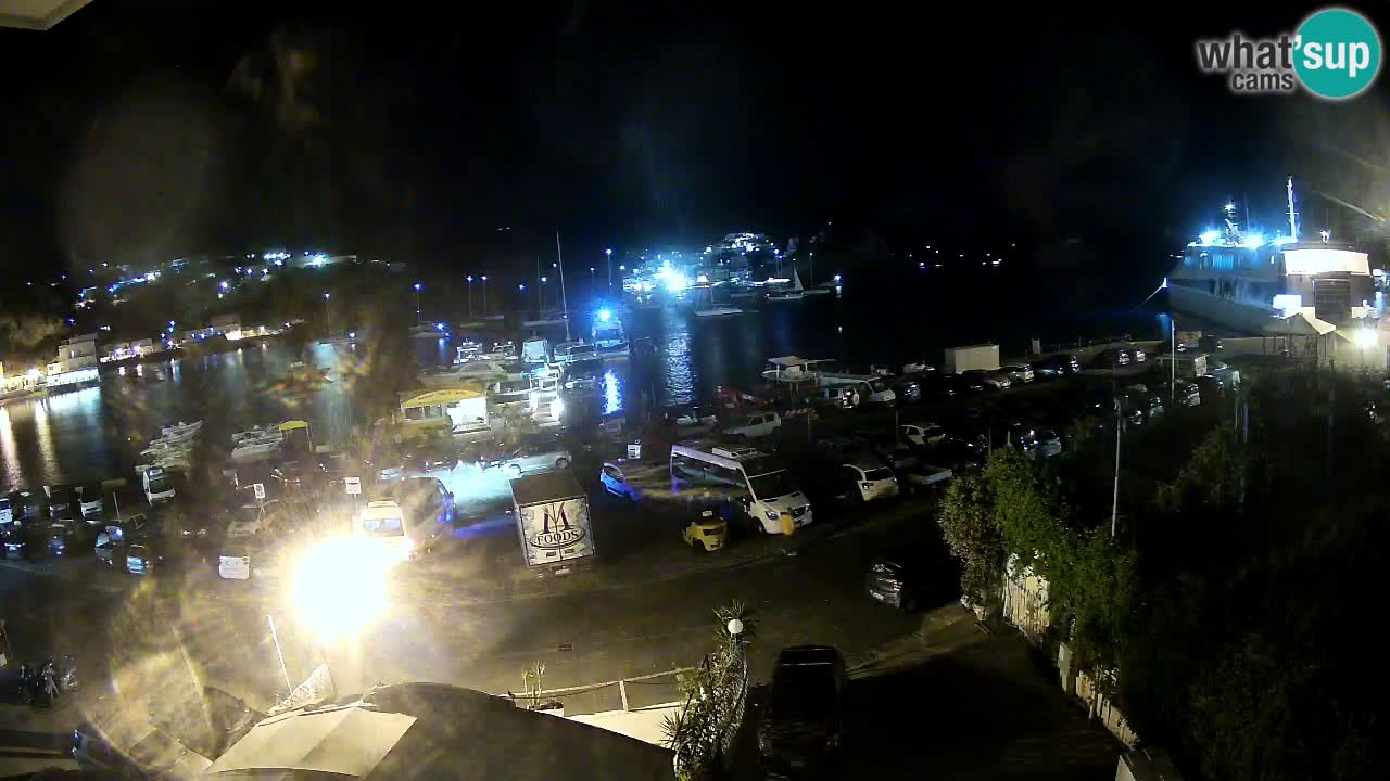 Insel Ponza Hafen webcam – Italien
