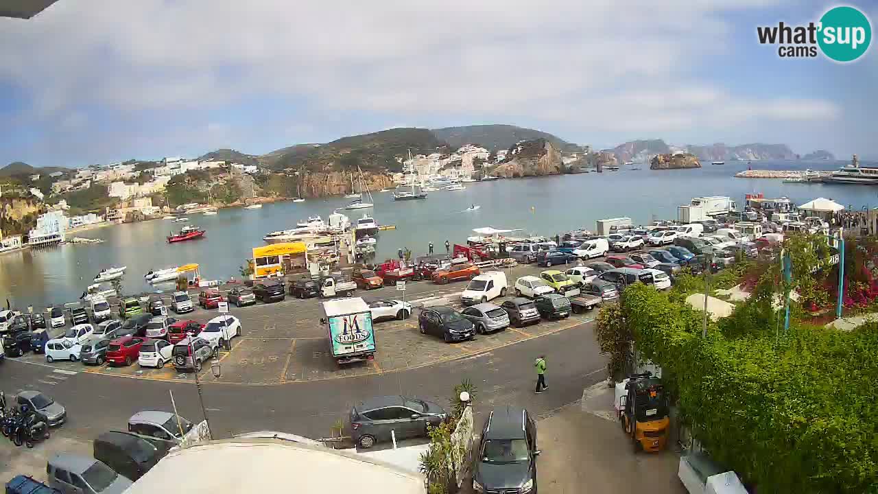 Ponza port webcam – Island of Ponza