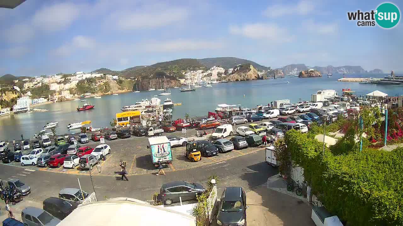 Ponza port webcam – Island of Ponza