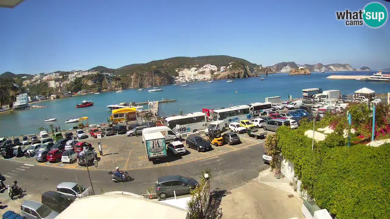 Webcam du port de Ponza – Île de Ponza