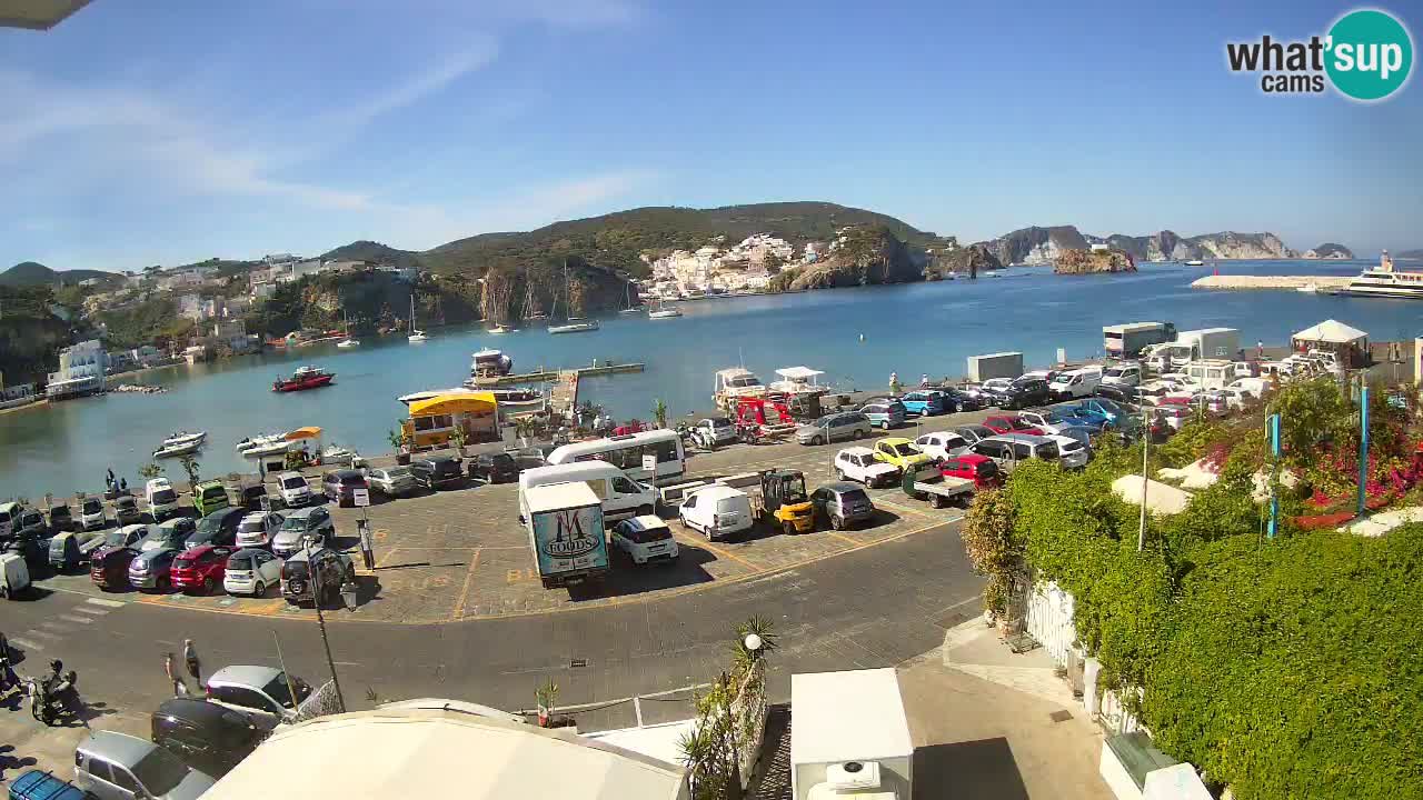 Ponza port webcam – Island of Ponza
