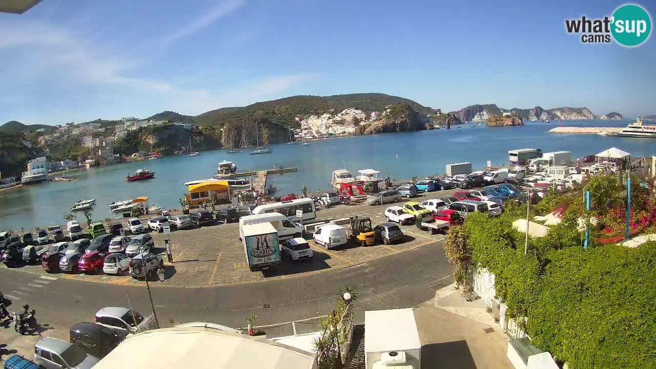 Ponza port webcam – Island of Ponza