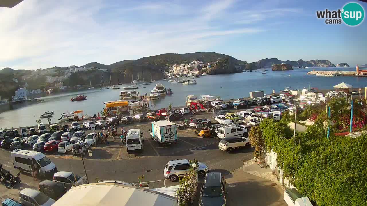 Ponza port webcam – Island of Ponza