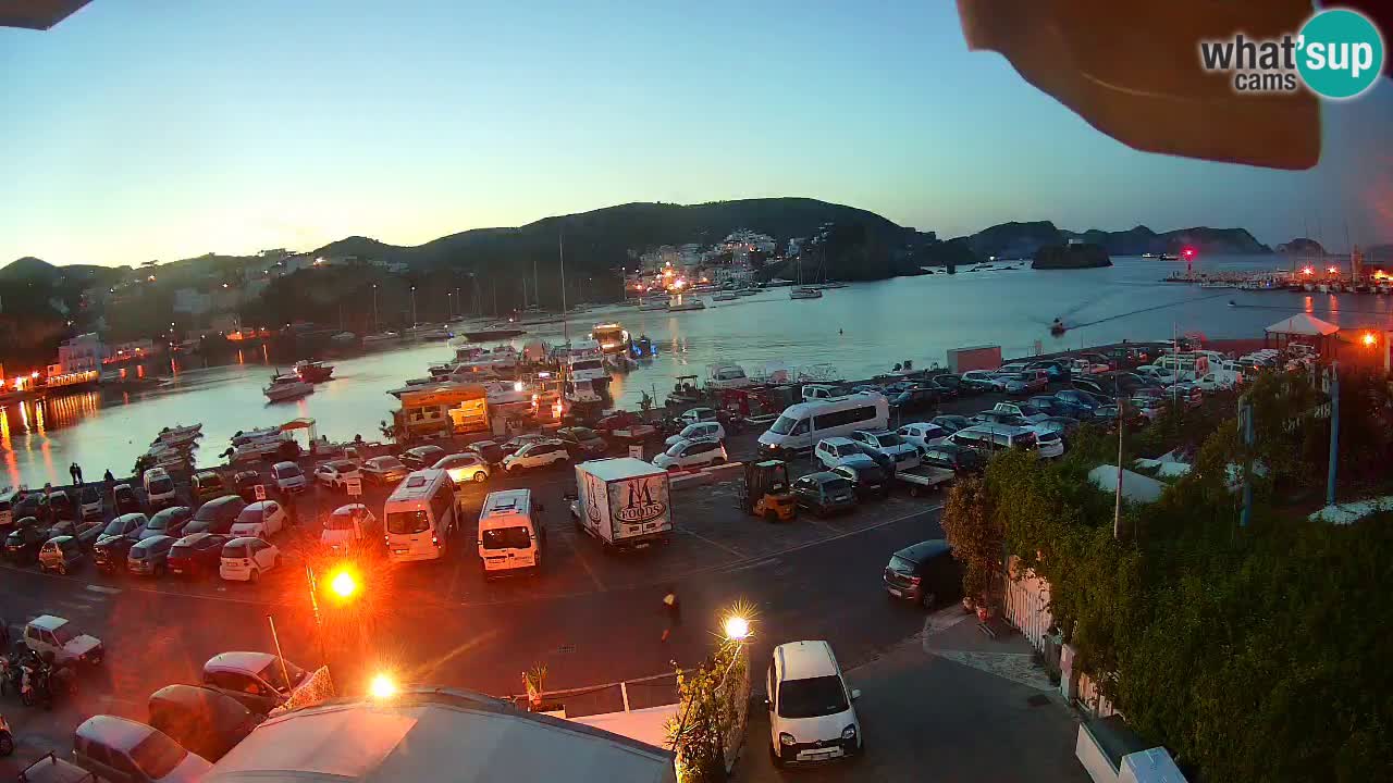 Web kamera luka Ponza – otok Ponza