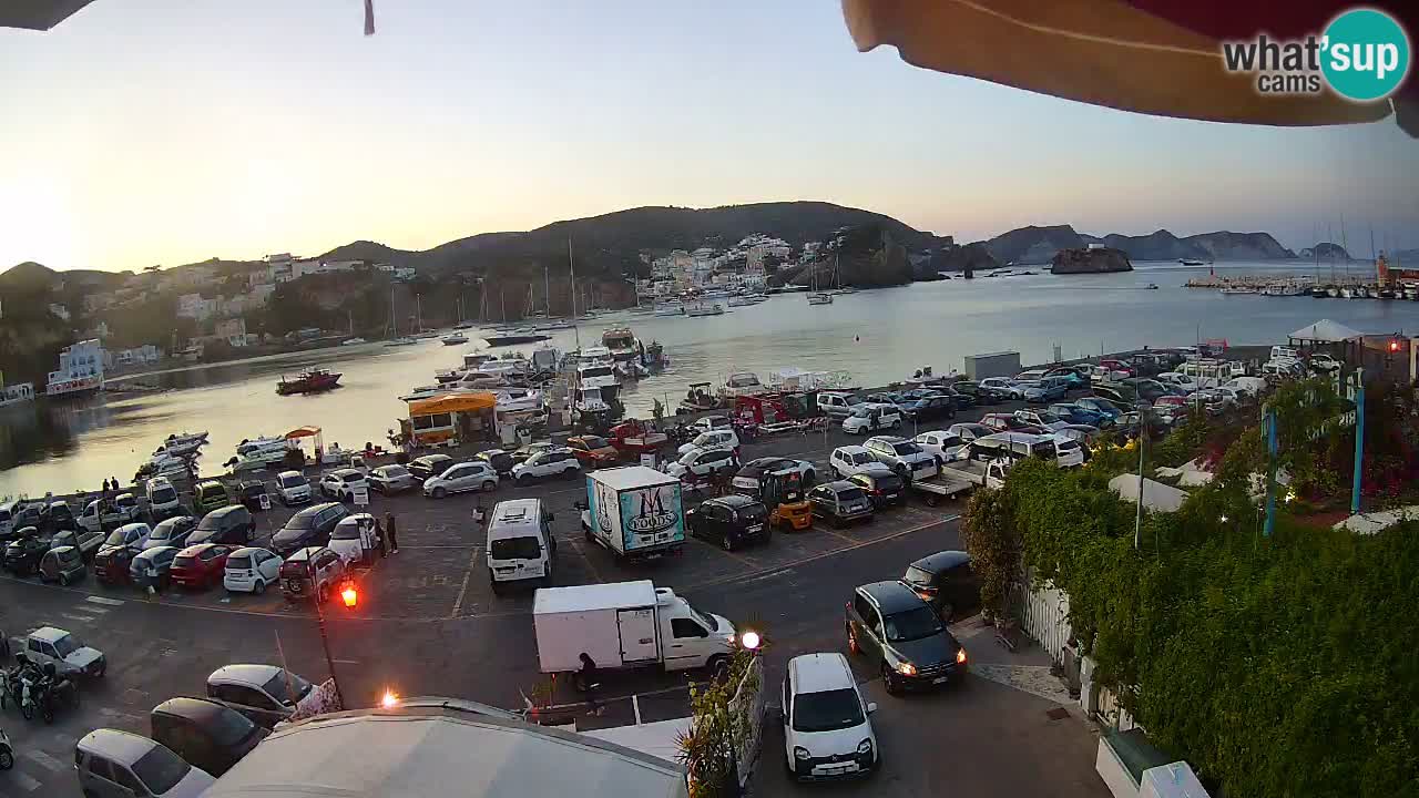 Webcam du port de Ponza – Île de Ponza