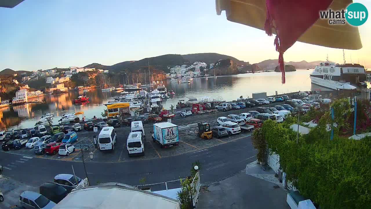 Ponza port webcam – Island of Ponza