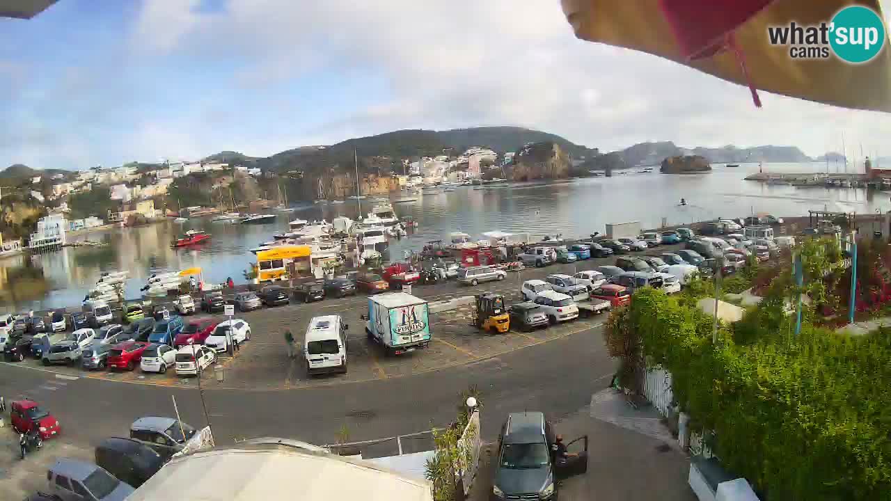 Ponza port webcam – Island of Ponza