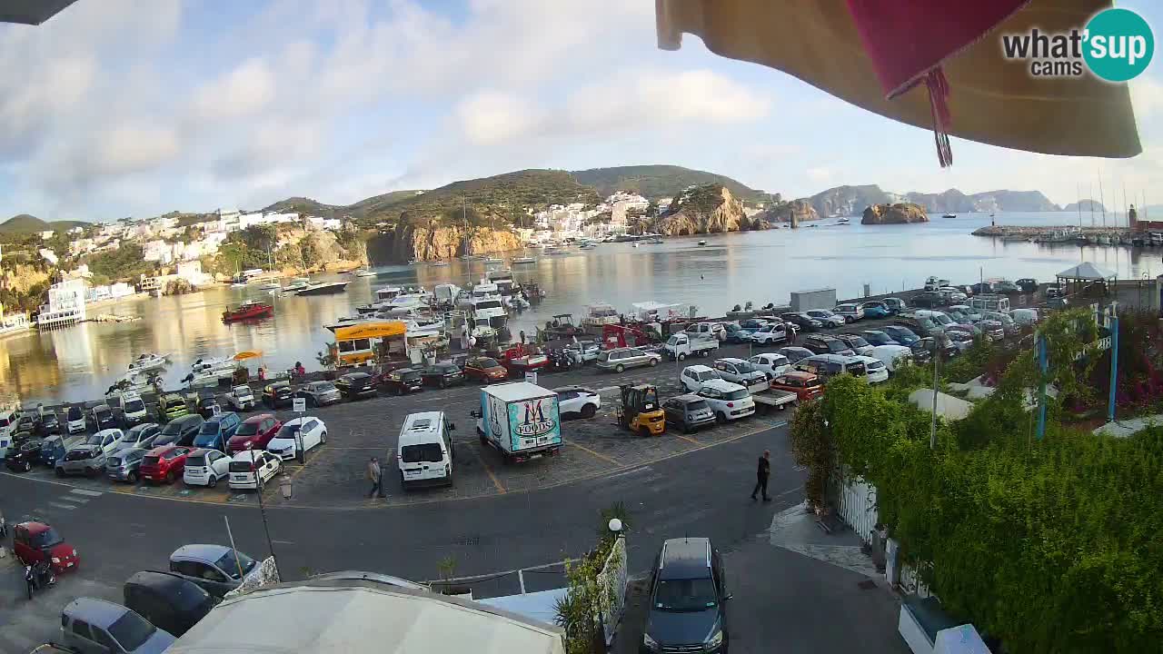 Ponza port webcam – Island of Ponza