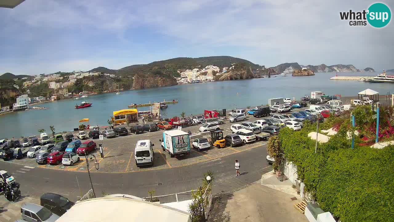 Webcam du port de Ponza – Île de Ponza