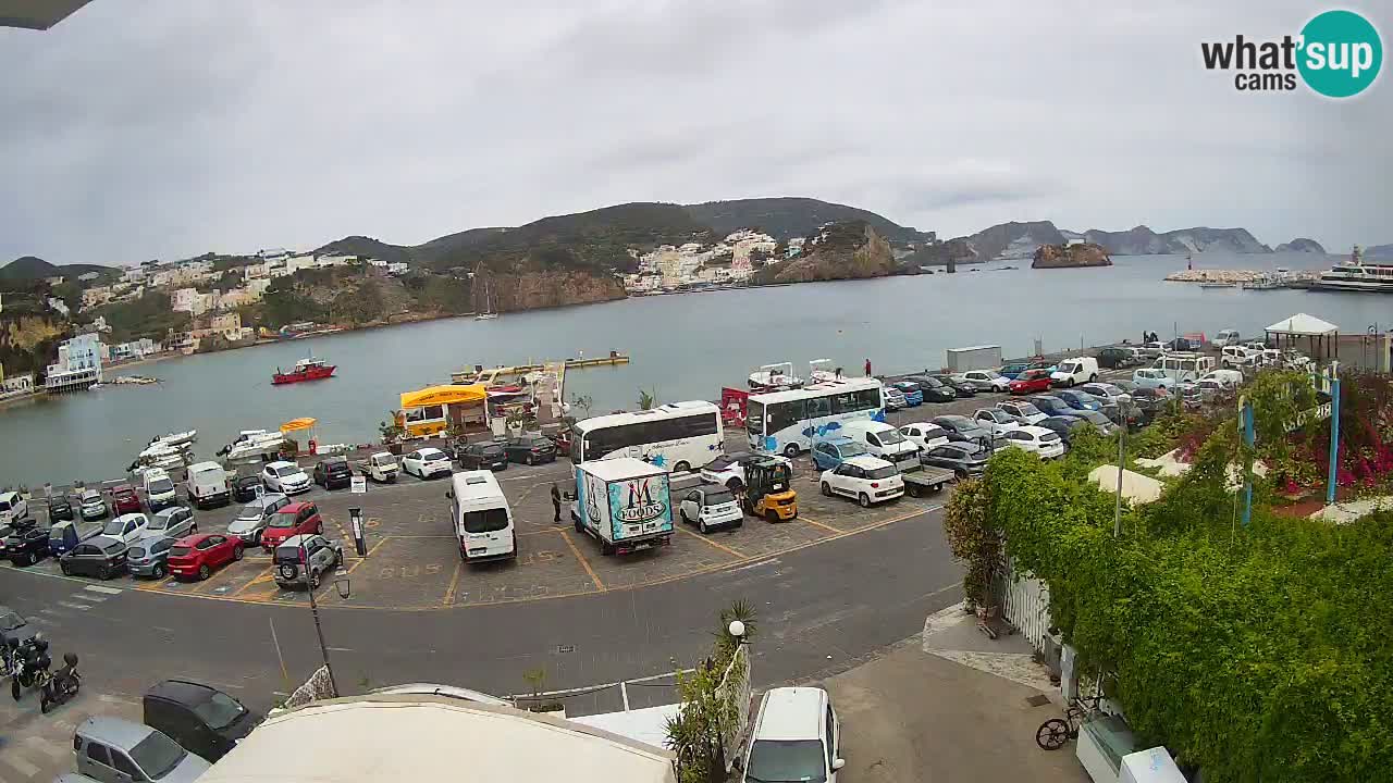 Webcam du port de Ponza – Île de Ponza