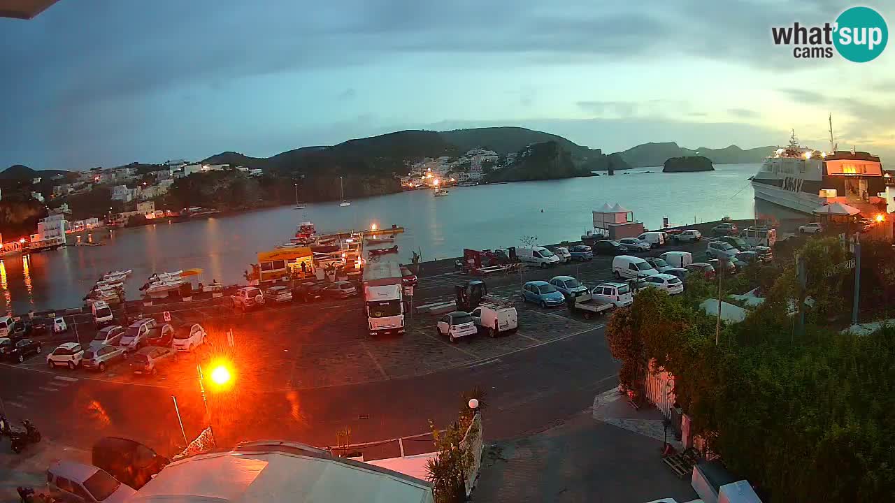 Ponza port webcam – Island of Ponza
